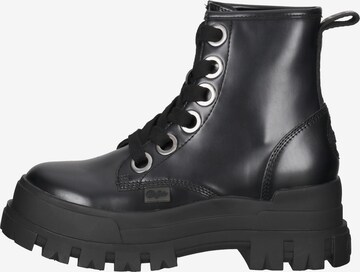 Stivaletto stringato 'ASPHA LACE UP HI' di BUFFALO in nero