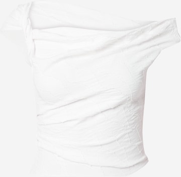 TOPSHOP - Top en beige: frente