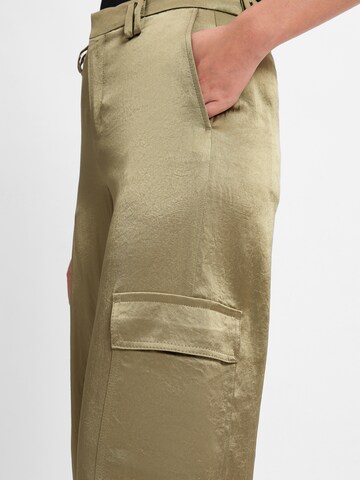 DRYKORN Loosefit Cargobroek 'Ductile' in Groen
