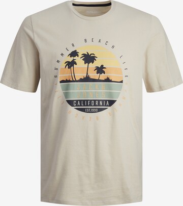 JACK & JONES - Camiseta 'SUMMER VIBE' en beige