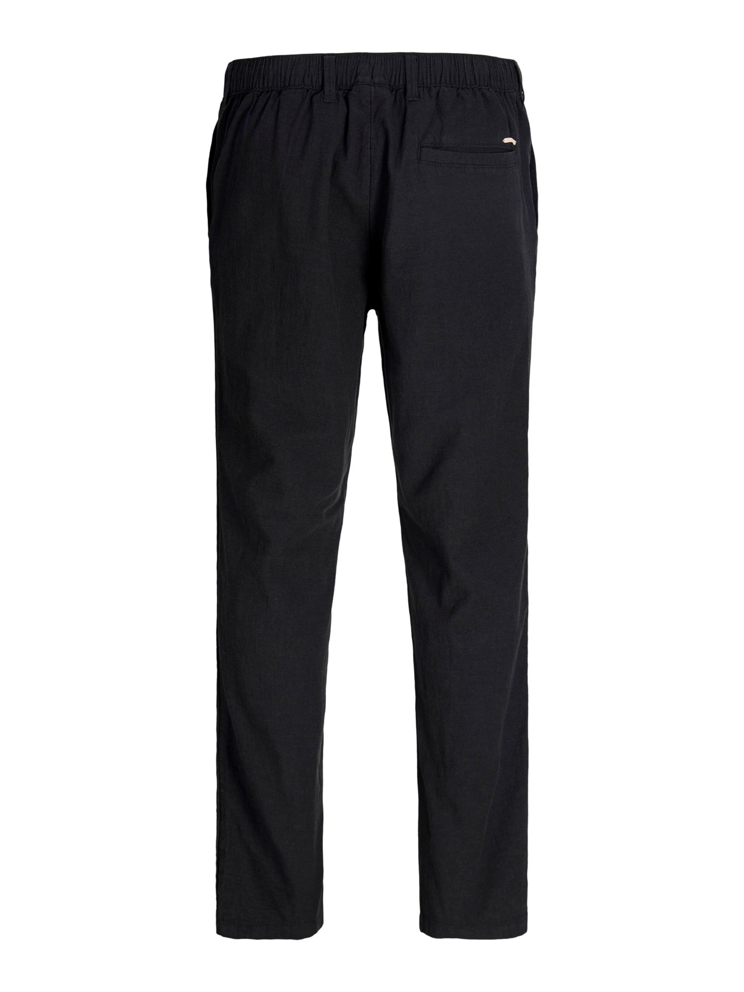 JACK & JONES - regular Pantalón chino 'JPSTOLLIE' en negro