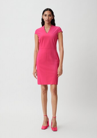 COMMA Pouzdrové šaty – pink