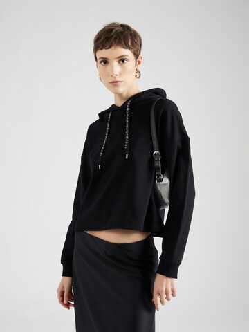 ABOUT YOU Sweatshirt in Schwarz: predná strana