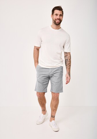 REDPOINT Slim fit Chino Pants in Grey: front
