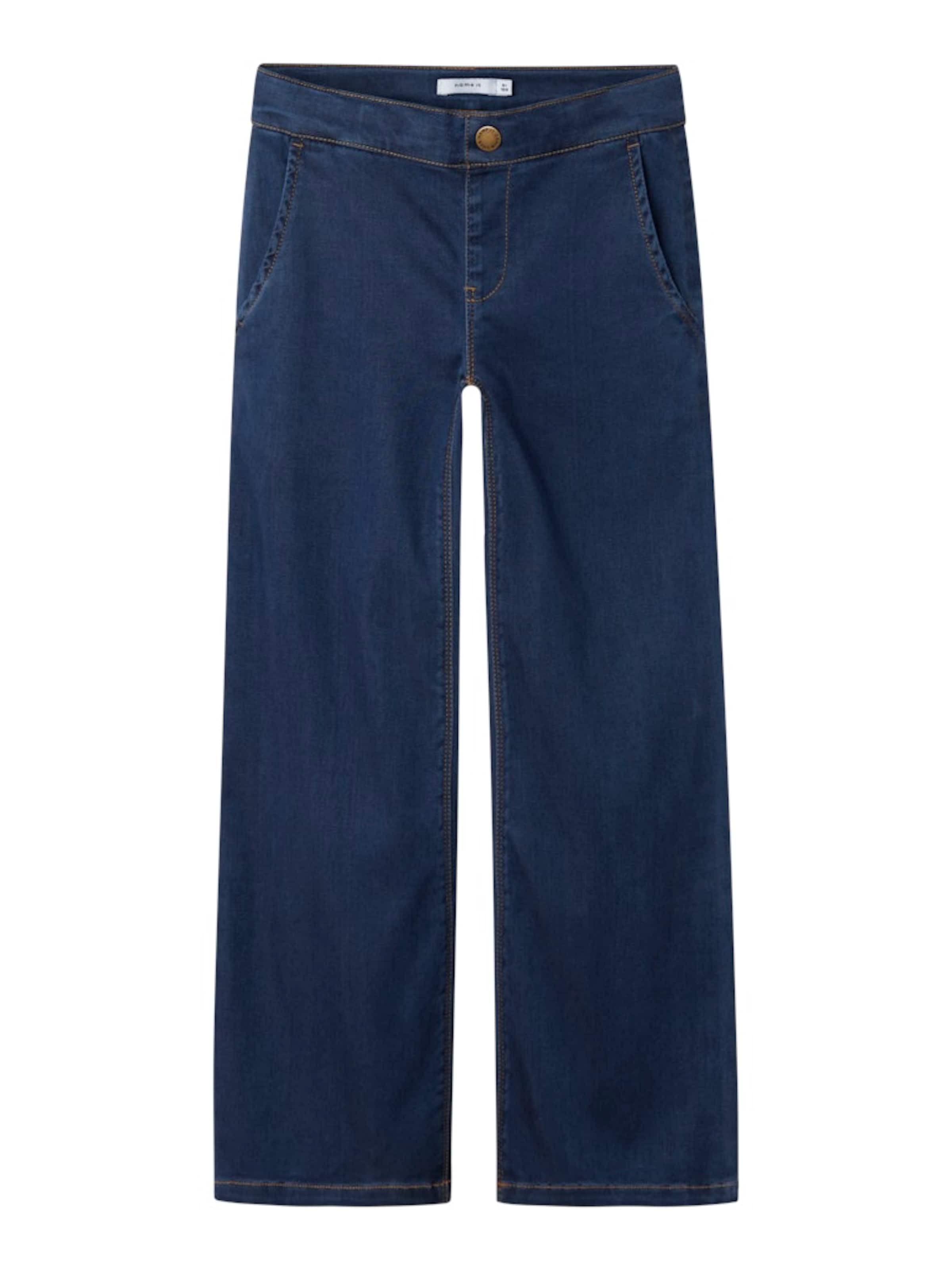 NAME IT Wide leg Τζιν 'NKFSalli' σε μπλε: μπροστά