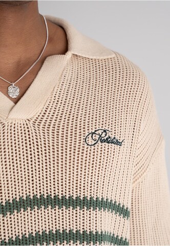 Prohibited Pullover 'Resort' in Beige
