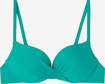 CALZEDONIA Bikini Top 'INDONESIA' in Green: front