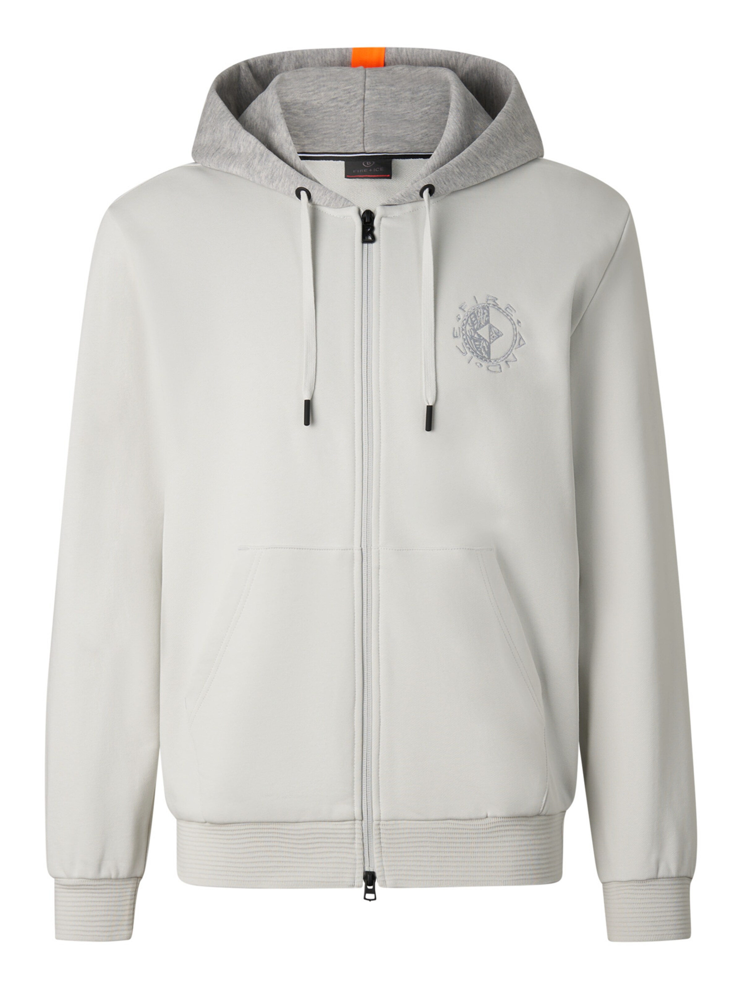Bogner Fire + Ice Sweatjacke in Grau: Vorderseite