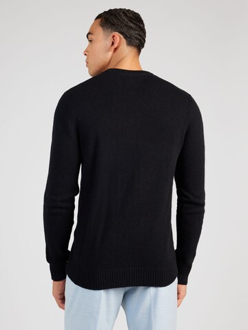 JACK & JONES Sweter w kolorze czarny