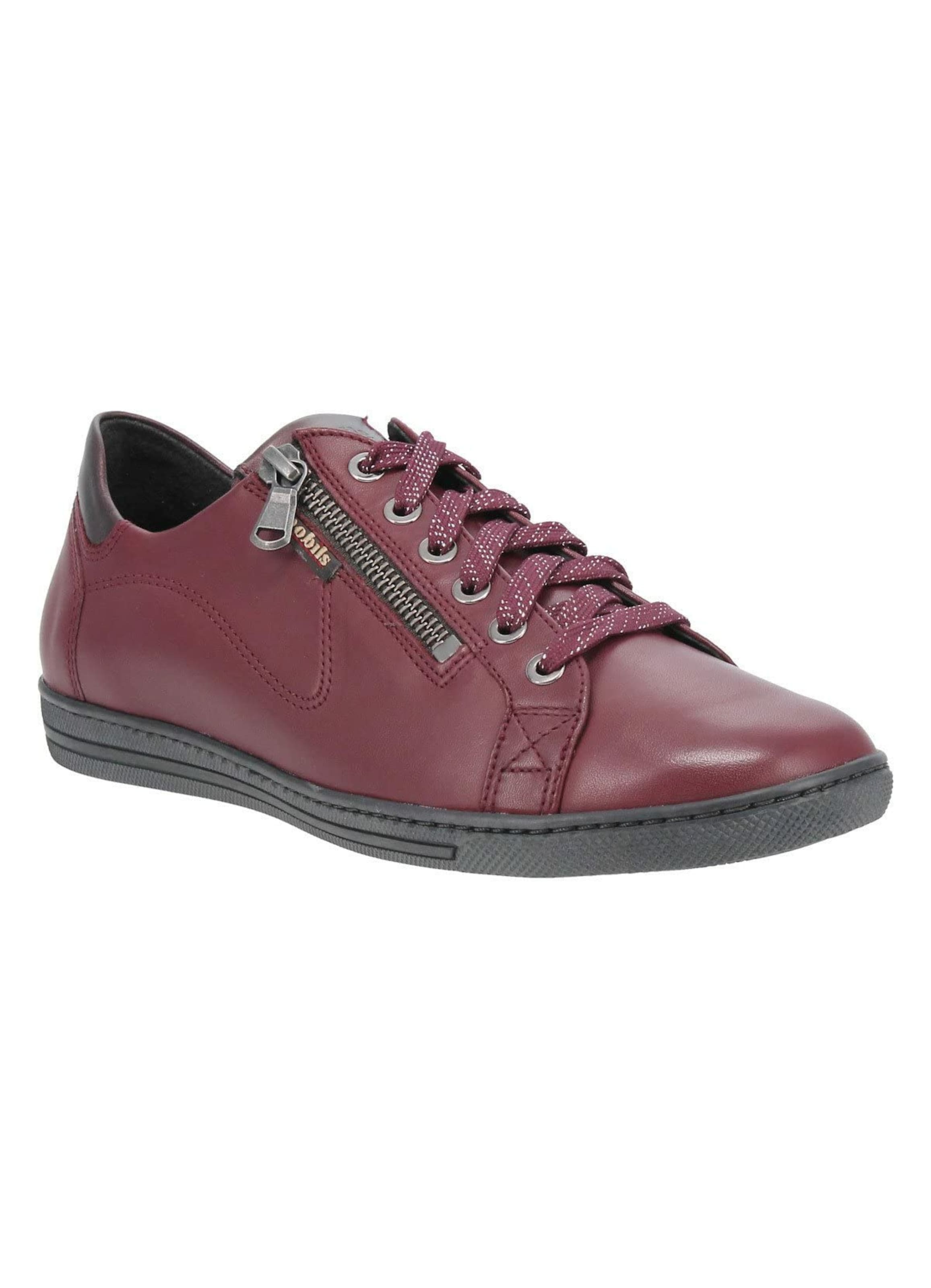 MEPHISTO Lace-Up Shoes in Red: front