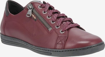 MEPHISTO Schnürschuh in Rot: Vorderseite