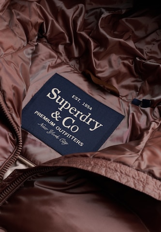 Superdry & Co Winterjas in Bruin