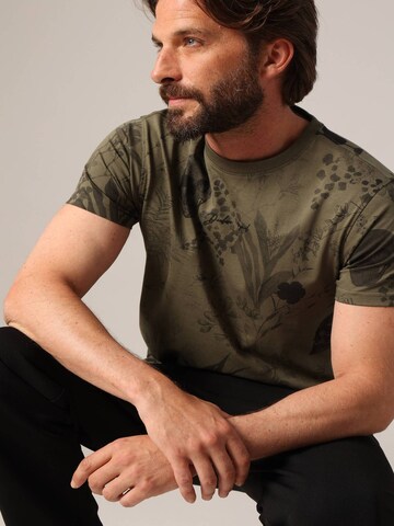 T-Shirt 'BOTANICAL' Deeluxe en vert