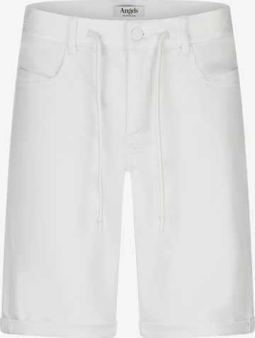 Angels Jeans in White: front