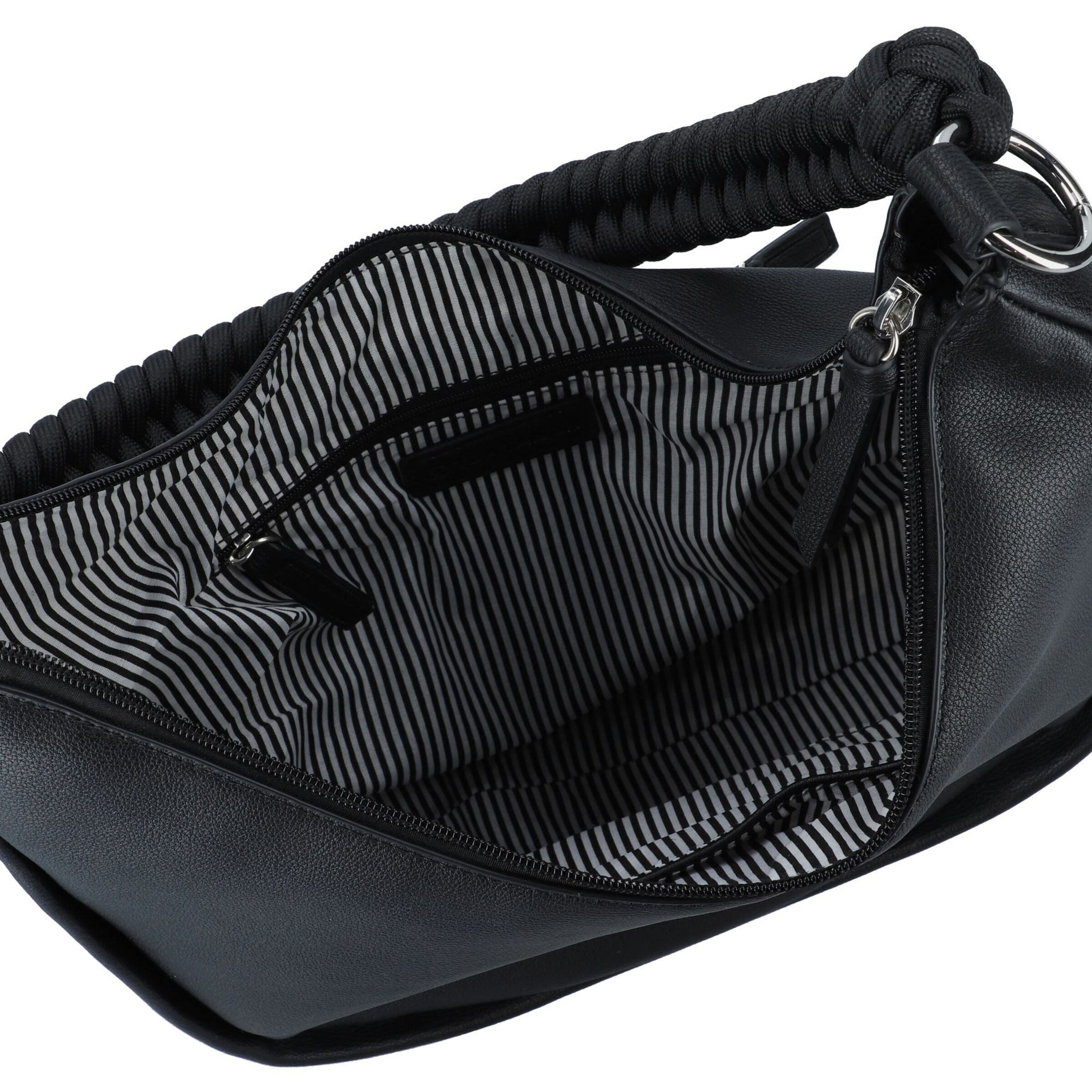 TOM TAILOR Shoulder bag 'Alanis' in Black