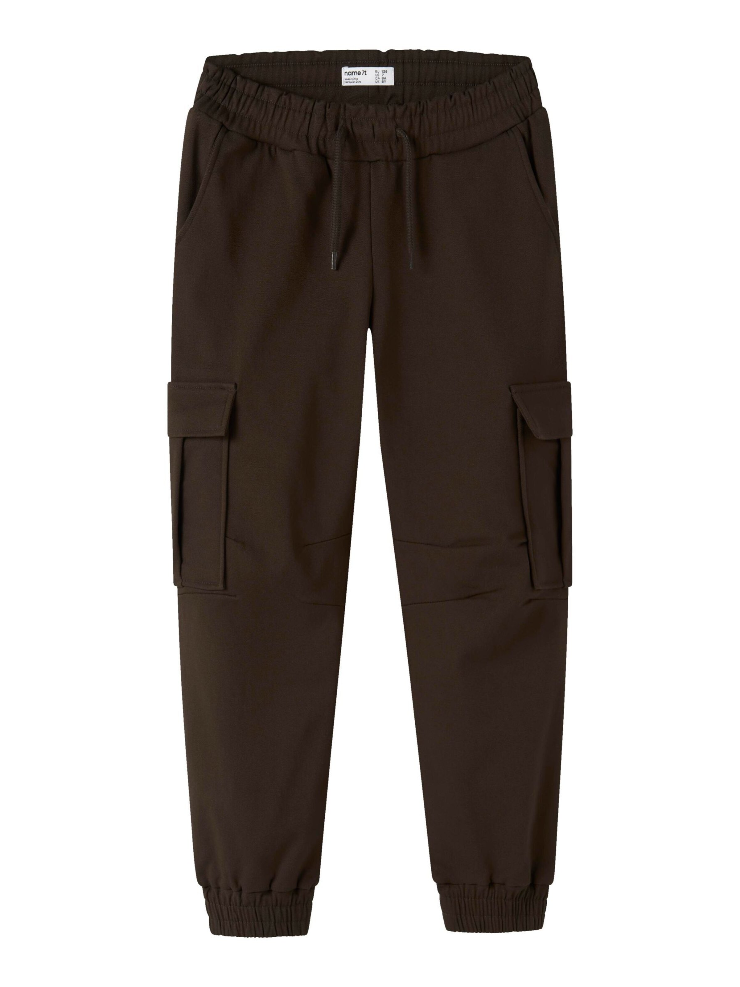 Pantalon NAME IT en marron : devant