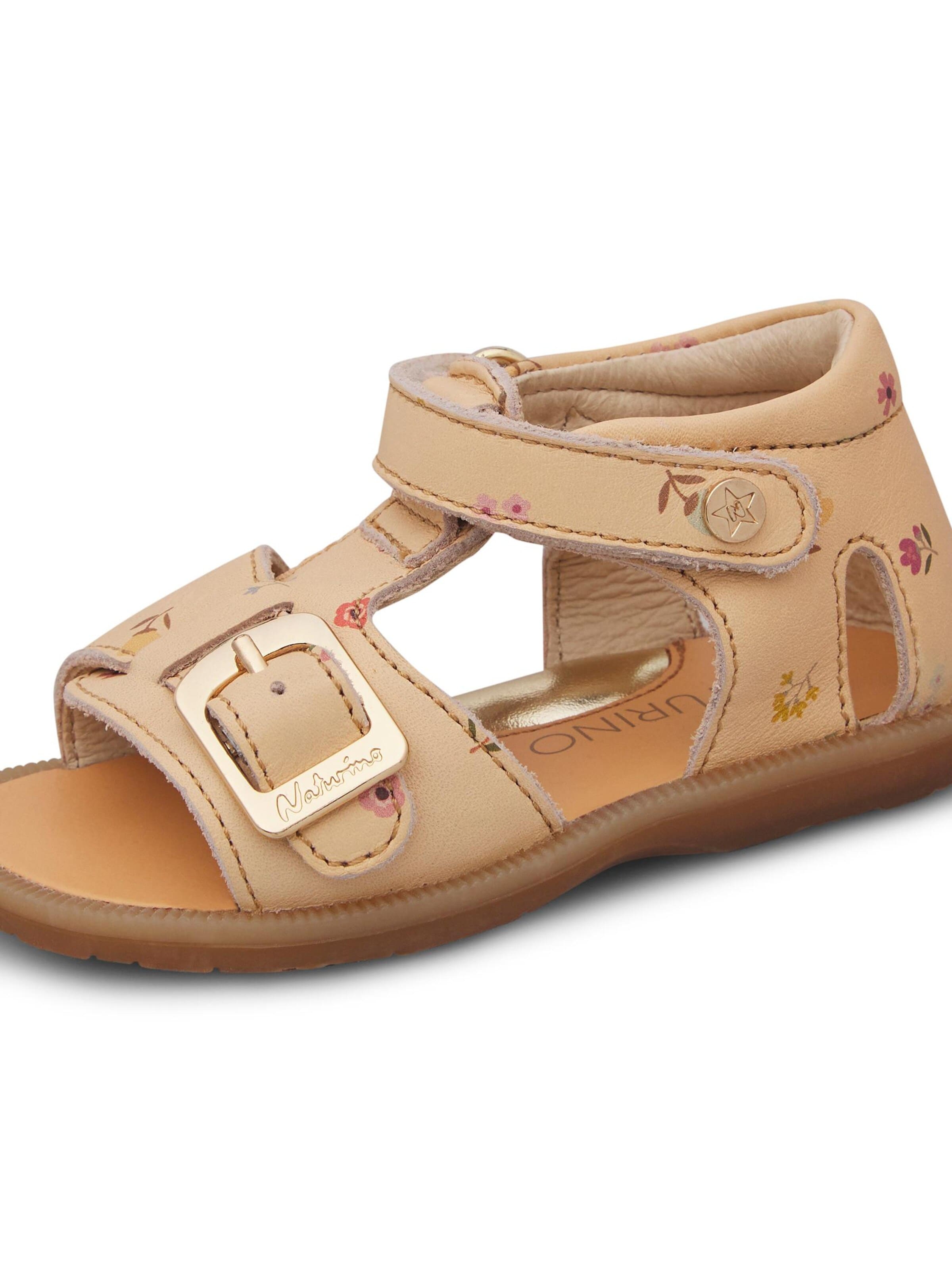 NATURINO Sandal 'Quarzo' in Beige
