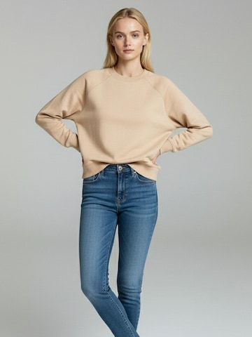 Peter Jo Sweatshirt 'Women’s Organic Sweatshirt – Willow' in Grey