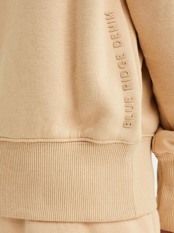 Sweat-shirt WE Fashion en beige