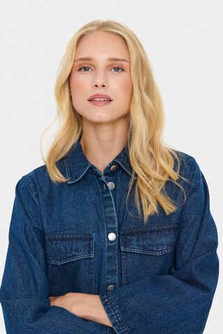 SAINT TROPEZ Jurk in Blauw
