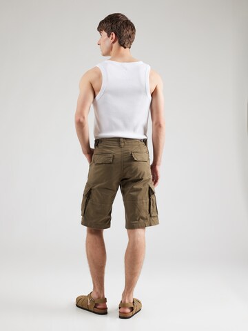 JACK & JONES Обычный Брюки-карго 'JPSTCOLE SEBASTIAN' в Зеленый