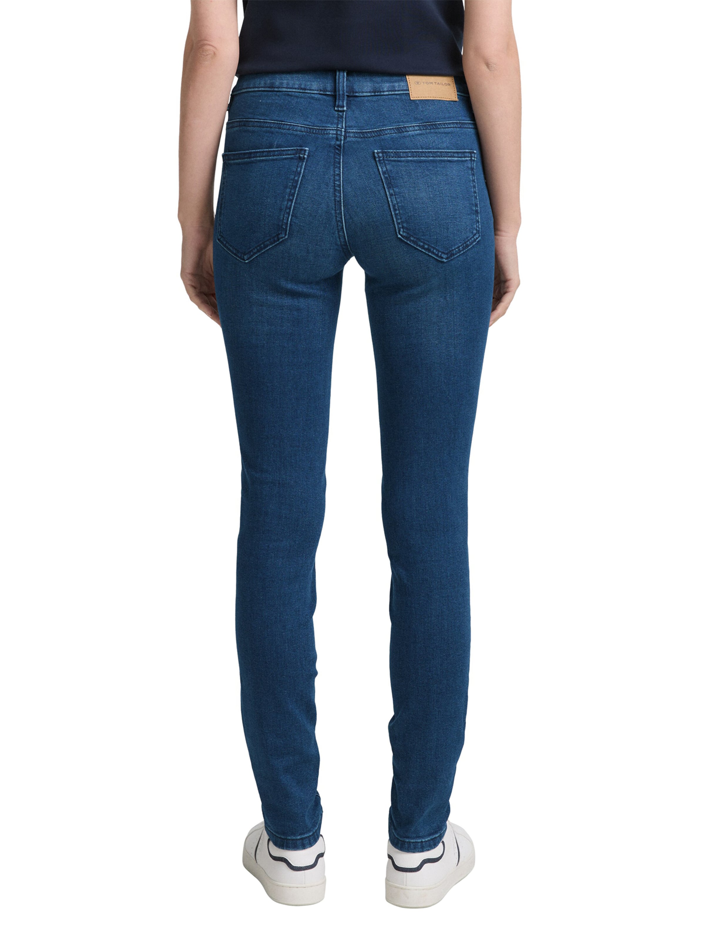 Skinny Jean 'Lucie' TOM TAILOR en bleu