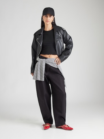 ONLY Tričko 'ONLEMMA' – fialová