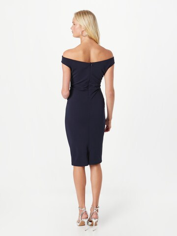 Sistaglam Cocktail Dress 'DANIA' in Blue