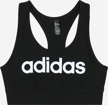 ADIDAS SPORTSWEAR Αθλητικό τοπ 'Essentials' σε μαύρο: μπροστά