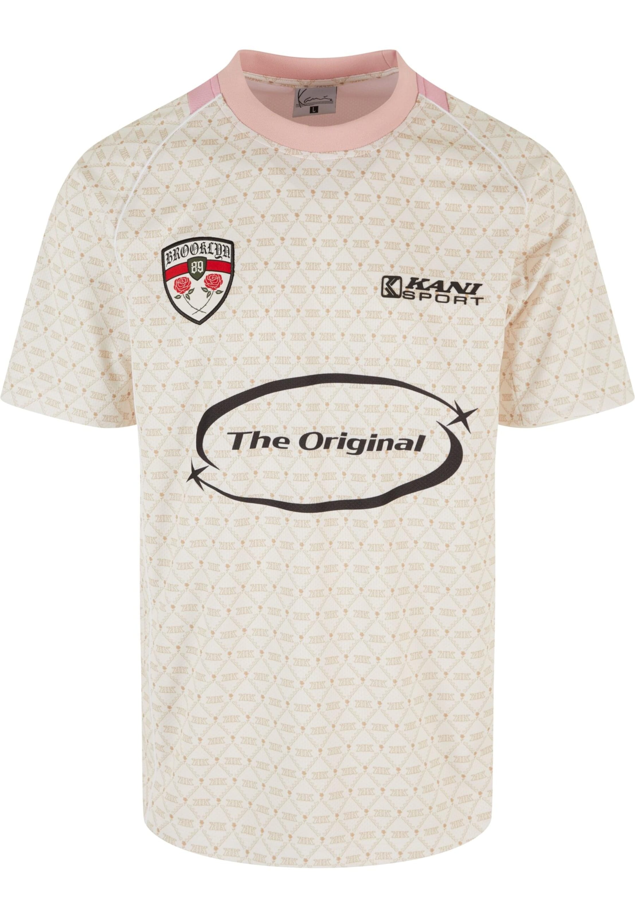 Karl Kani Tričko – béžová: přední strana