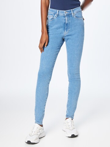 Tommy Jeans Skinny Jeans 'Slyvia' in Blue: front
