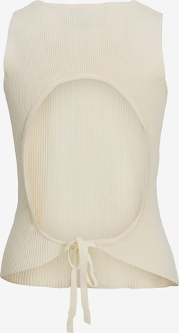 JJXX Gebreide top 'April' in Beige