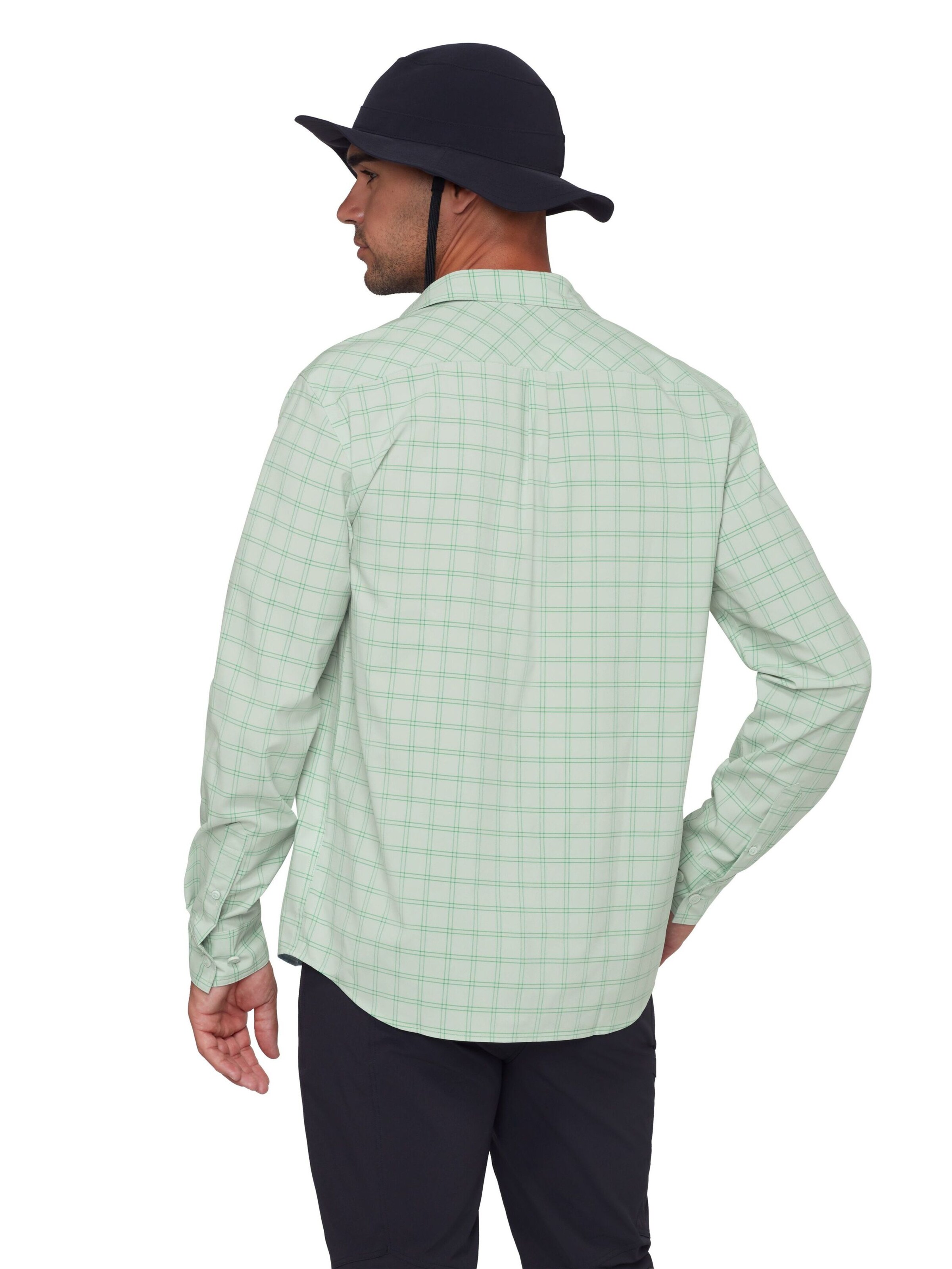 MAMMUT Regular Fit Funktionshemd ‘Lenni’ in Grün