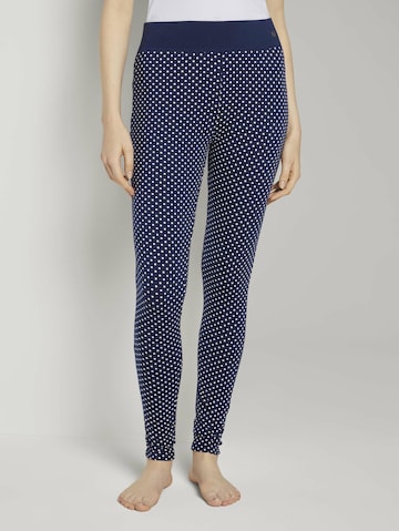 TOM TAILOR Skinny Leggings in Blue: front