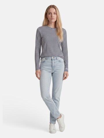 salzhaut Shirt 'Achtern' in Blau