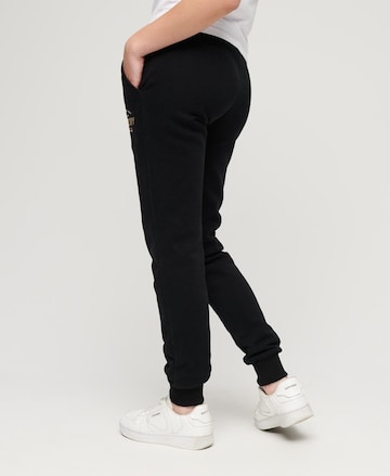 Coupe slim Pantalon Superdry en noir