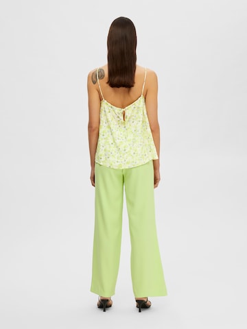 SELECTED FEMME - Loosefit Calças 'Tinni' em verde