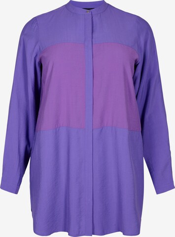 Zizzi Blouse 'Xloe' in Purple: front