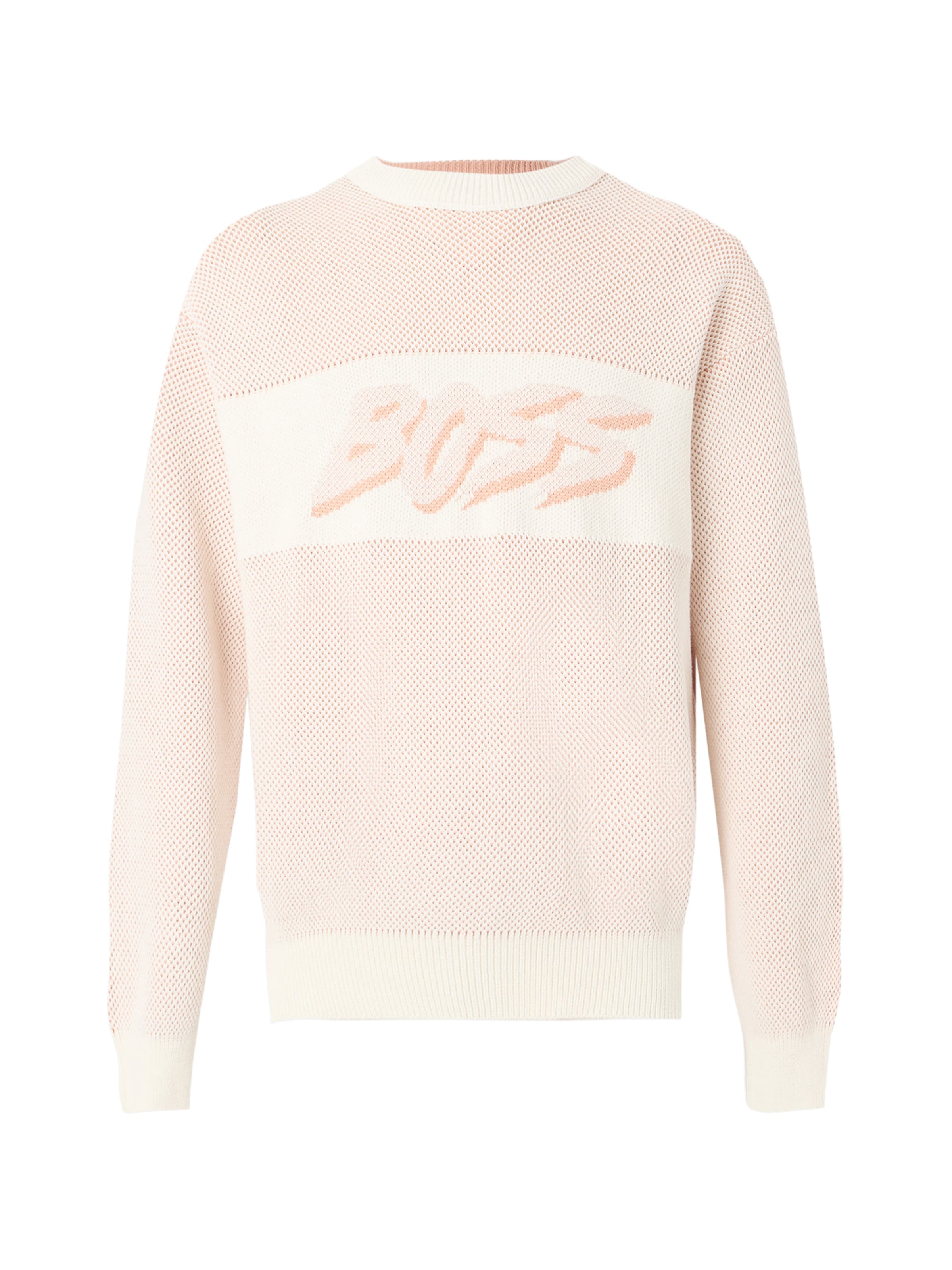 BOSS Sweter 'Kaywatch' w kolorze beżowy: przód