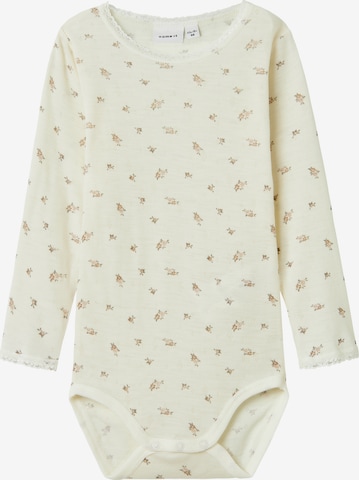 NAME IT Potkuhousut/body 'NMFWang' värissä valkoinen: etupuoli
