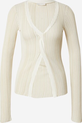 Pullover 'Melika' di LeGer by Lena Gercke in beige: frontale