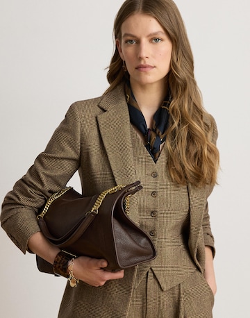 Lauren Ralph Lauren Shopper táska - barna: elől