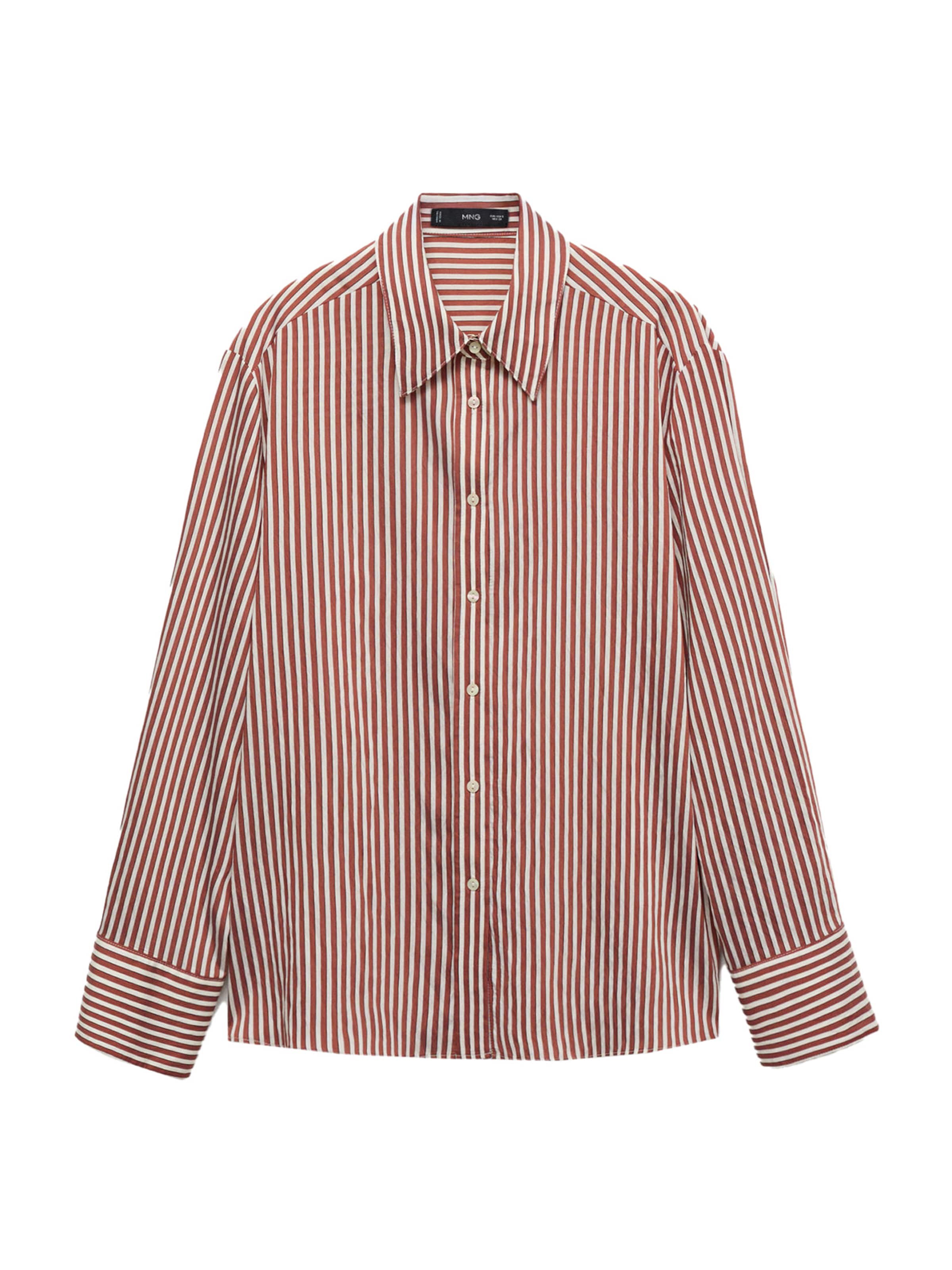 Camicia da donna 'ZAHA' di MANGO in marrone: frontale