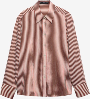 MANGOBluza 'ZAHA' - smeđa boja: prednji dio