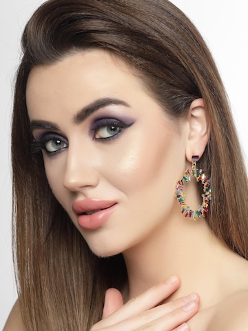 Boucles d'oreilles 'Violetasa' AVANT-GARDE PARIS en mélange de couleurs