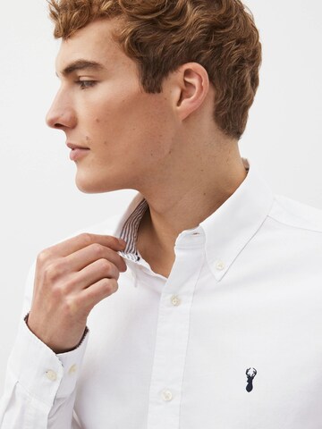 Next Slim fit Overhemd in Wit