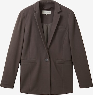 TOM TAILOR Blazer in Brown: front