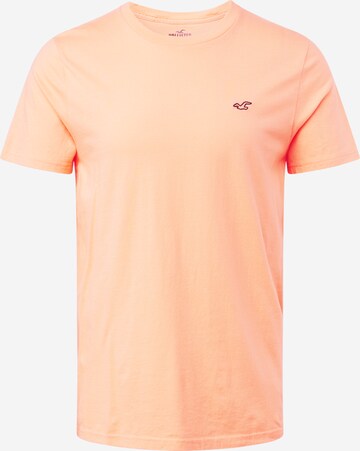 HOLLISTER Tričko – oranžová: přední strana