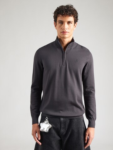 G-STAR Pulóver - szürke: elől