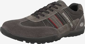 Sneaker bassa di Dockers by Gerli in grigio: frontale